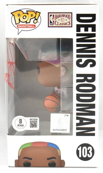 Dennis Rodman Signed Chicago Bulls Funko Pop #103