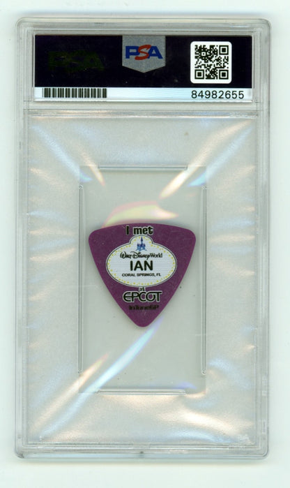 Ian Grushka Signed New Found Glory Disney World Epcot Guitar Pick