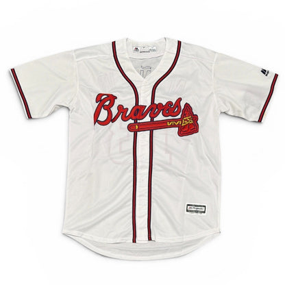 Ronald Acuna Jr Autographed Atlanta Braves Majestic Jersey