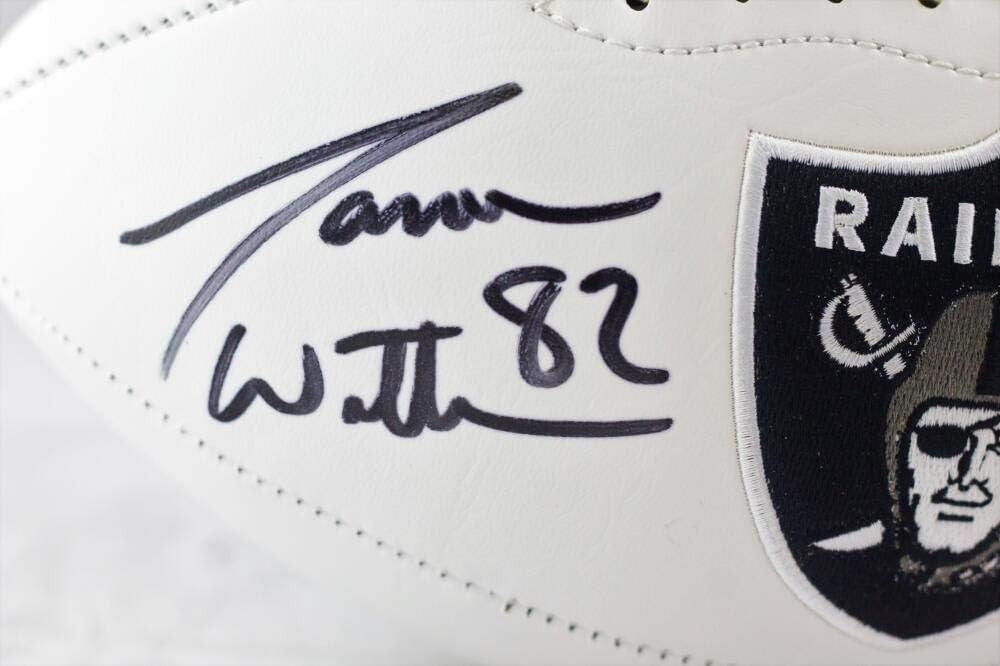 Jason Witten Autographed Las Vegas Raiders Logo Football