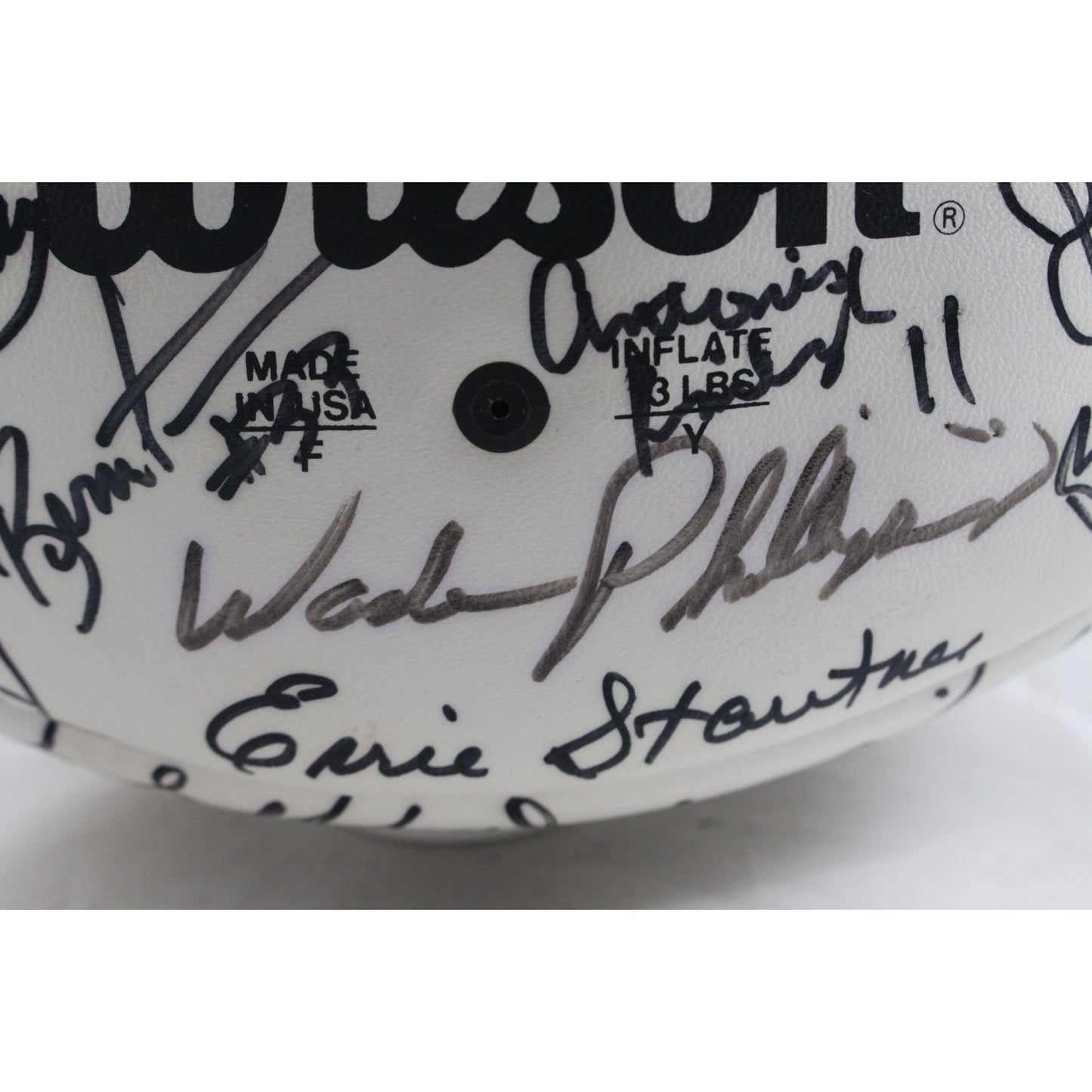 John Elway & 1993 Denver Broncos Team Signed Football (56 Sigs) - Beckett