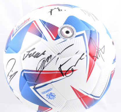Marquinhos, Pepe, Paqueta, Martinelli, Ederson, Magalhaes Signed Soccer Ball