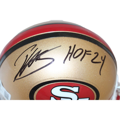 Patrick Willis Signed San Francisco 49ers Throwback VSR4 Mini Helmet HOF