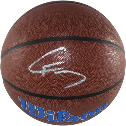Cooper Flagg Signed Dallas Mavericks Wilson Logo Basketball