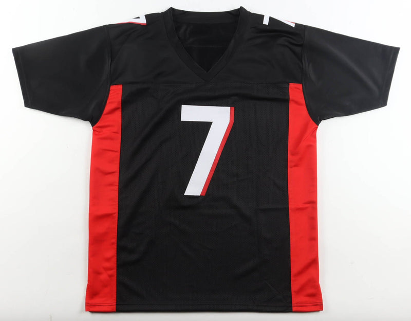 Bijan Robinson Signed Atlanta Falcons Black Custom Jersey