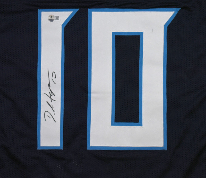 DeAndre Hopkins Autographed Dark Blue Jersey