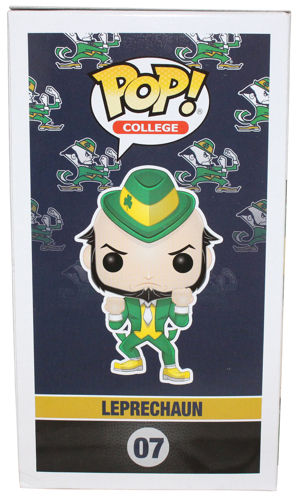 Lou Holtz Signed Notre Dame Fighting Irish Funko Pop! #7 (Beckett)