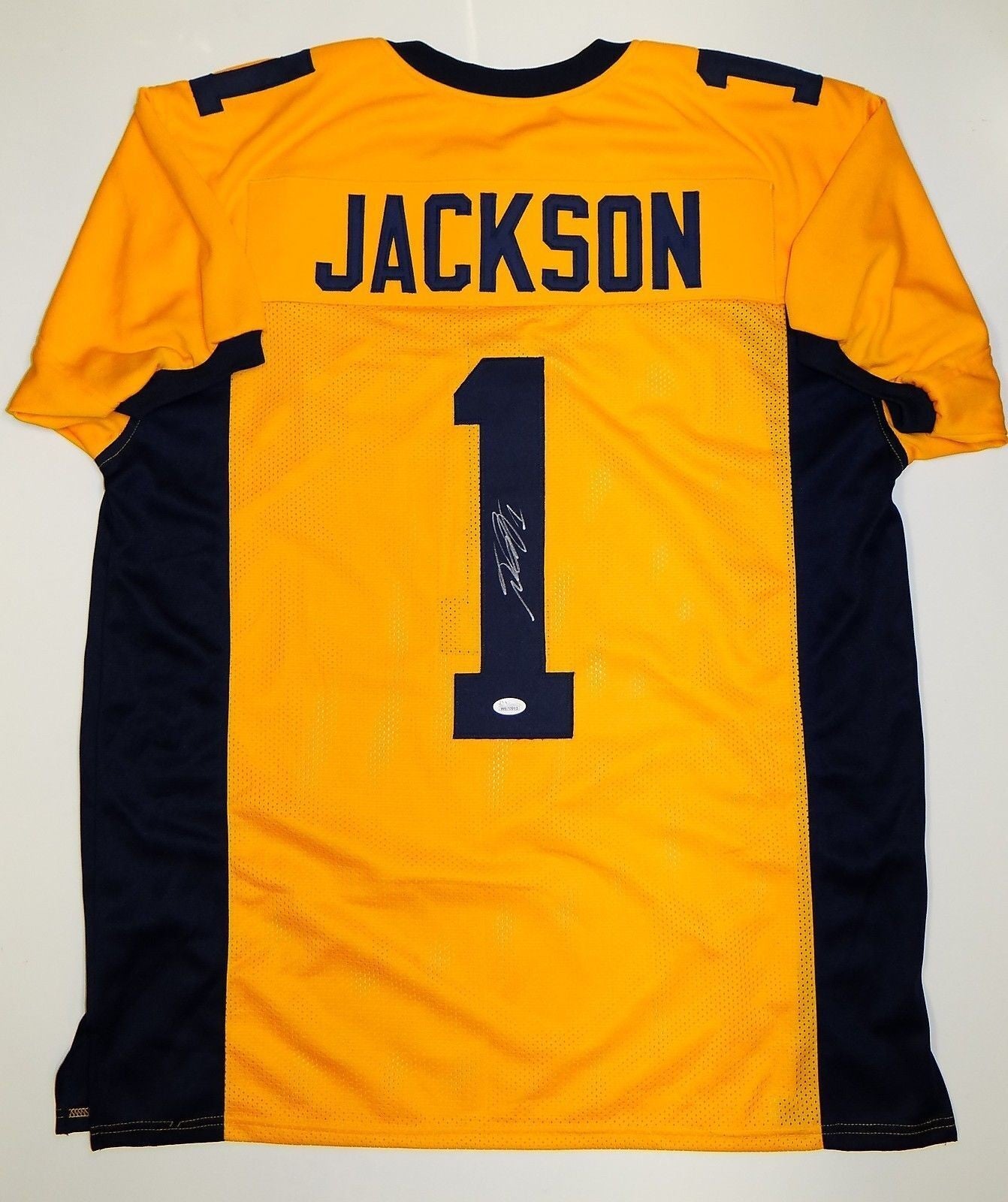 DeSean Jackson Signed Gold Custom College Style Jersey