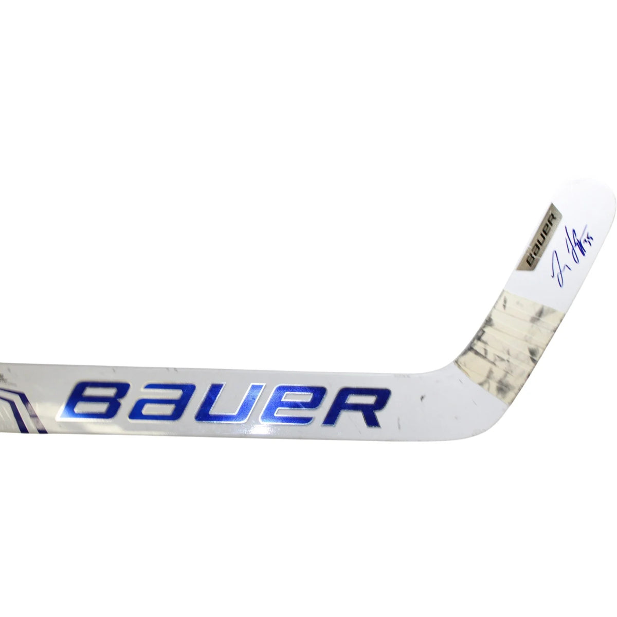 Jonas Johansson Signed Colorado Avalanche Game-Used Goalie Stick