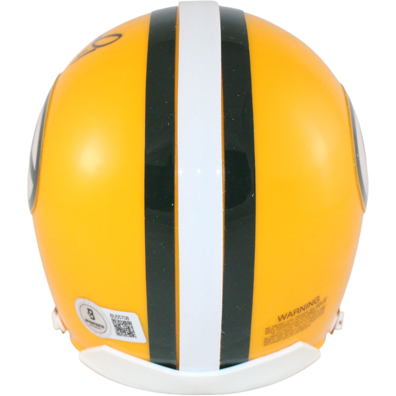Brett Favre Signed Green Bay Packers Mini Helmet (Left Side)