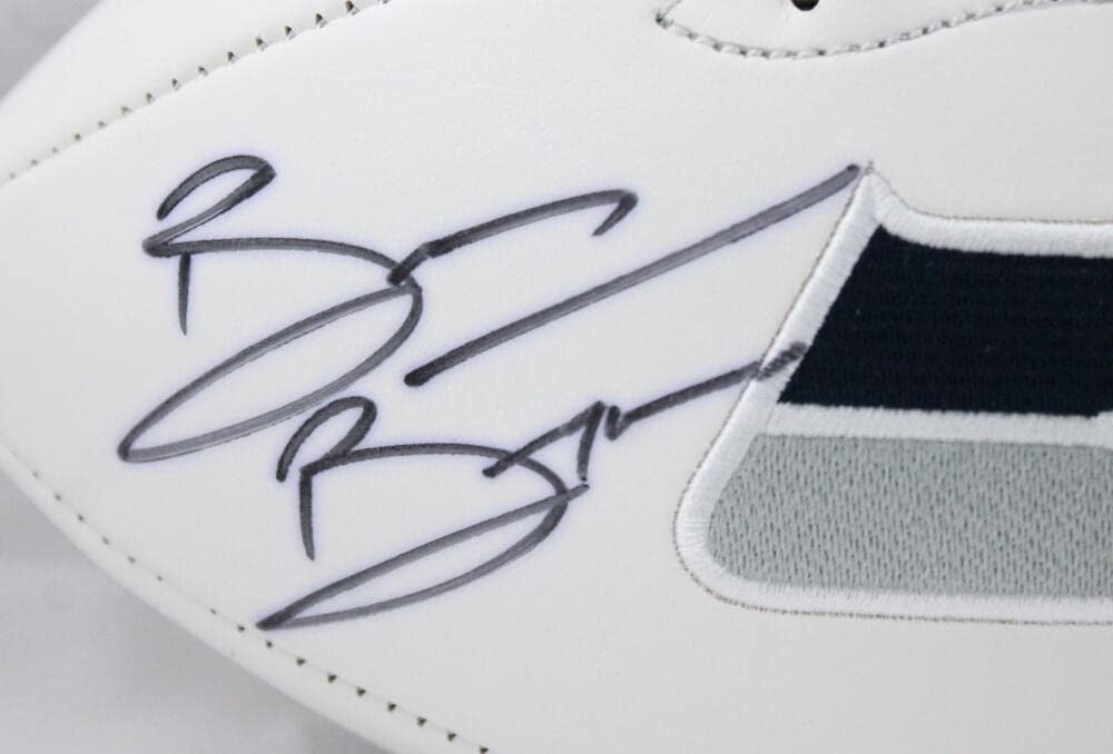 Brian Bosworth Autographed Seattle Seahawks Logo Football