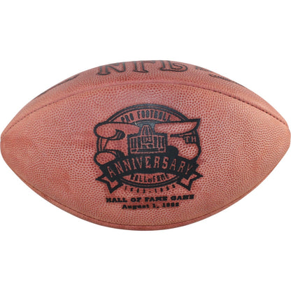 Paul Krause Signed Minnesota Vikings 1998 Hall of Fame Game Football