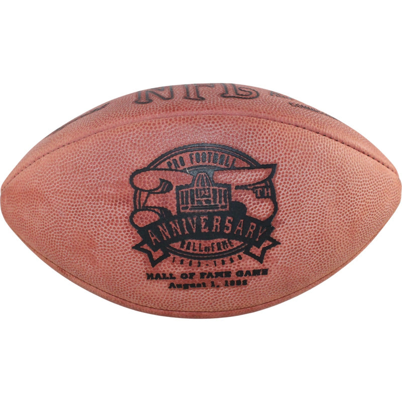 Paul Krause Signed Minnesota Vikings 1998 Hall of Fame Game Football