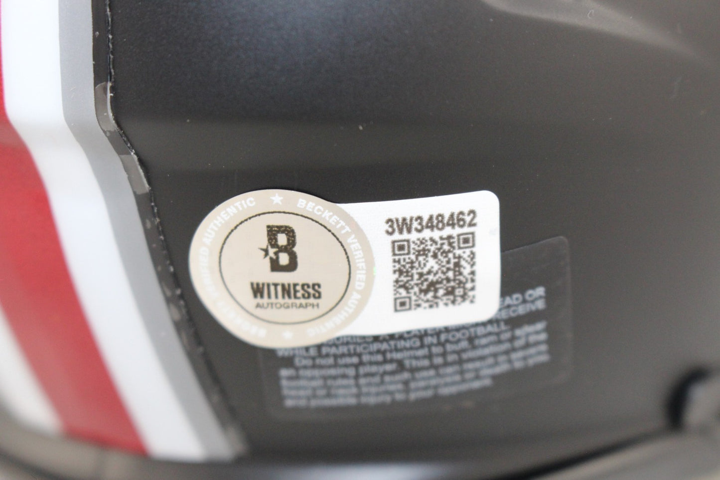 Jonathon Cooper Signed Ohio State Buckeyes Black Mini Helmet