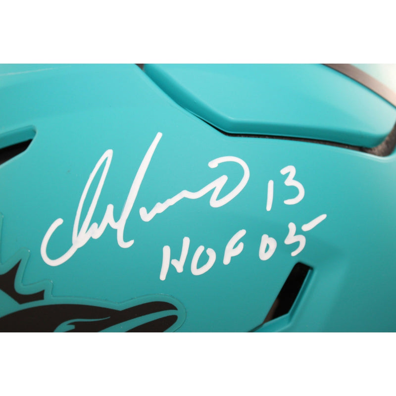 Dan Marino Autographed Miami Dolphins Speedflex Rave Helmet