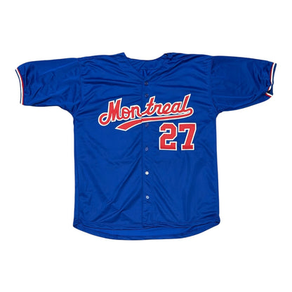 Vladimir Guerrero Autographed Montreal Expos Custom Jersey