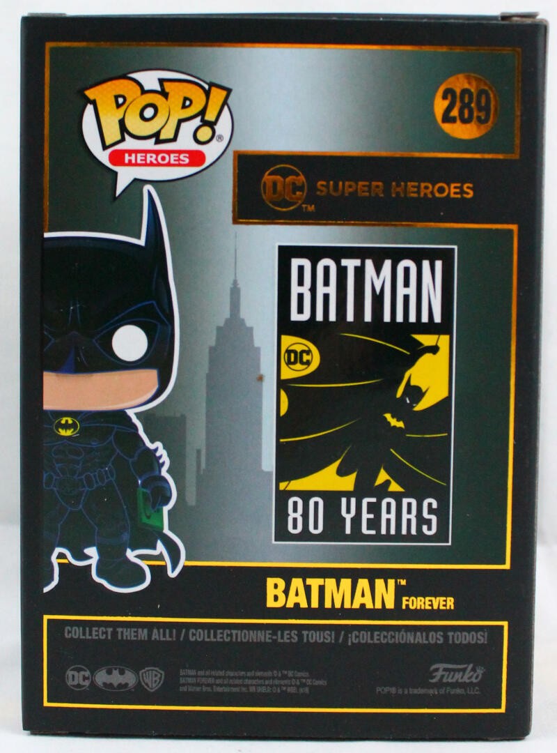 Val Kilmer Autographed Batman #289 Funko Pop Figurine
