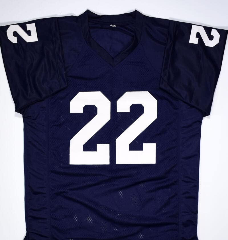John Cappelletti Signed Blue Penn State Style Jersey with '73 Heisman' Inscription