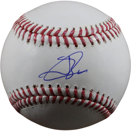 Jackson Chourio Autographed Milwaukee Brewers Official Major League Baseball