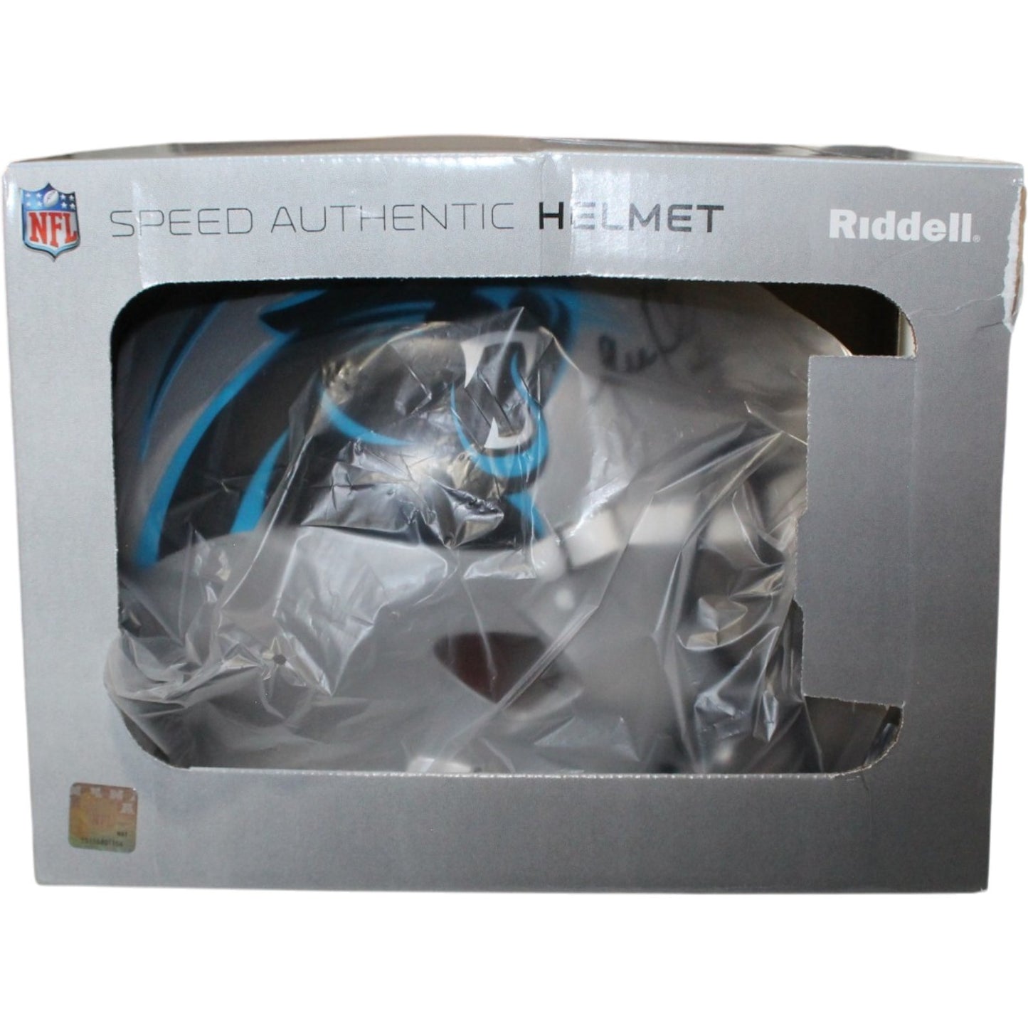 Luke Kuechly Autographed Carolina Panthers Authentic Helmet