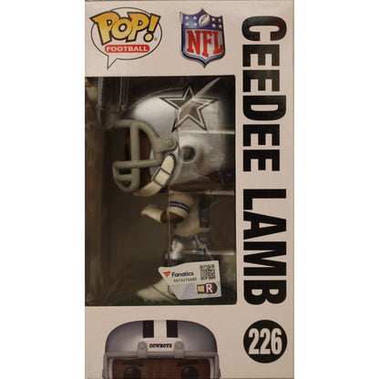 CeeDee Lamb Autographed Dallas Cowboys Fanatics #226 Funko Pop!
