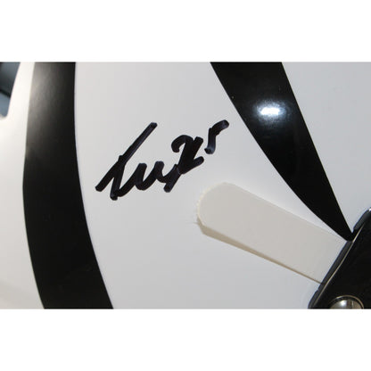 Tee Higgins Signed Cincinnati Bengals 2022 Alternate SpeedFlex Helmet
