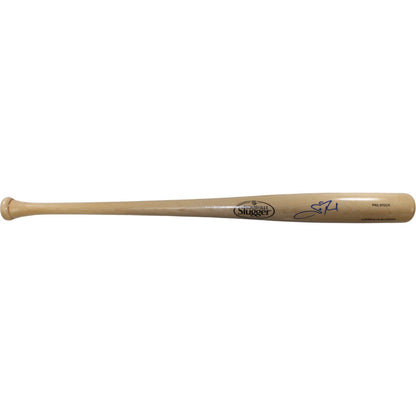 Scott Rolan Autographed Philadelphia Phillies Blonde Baseball Bat
