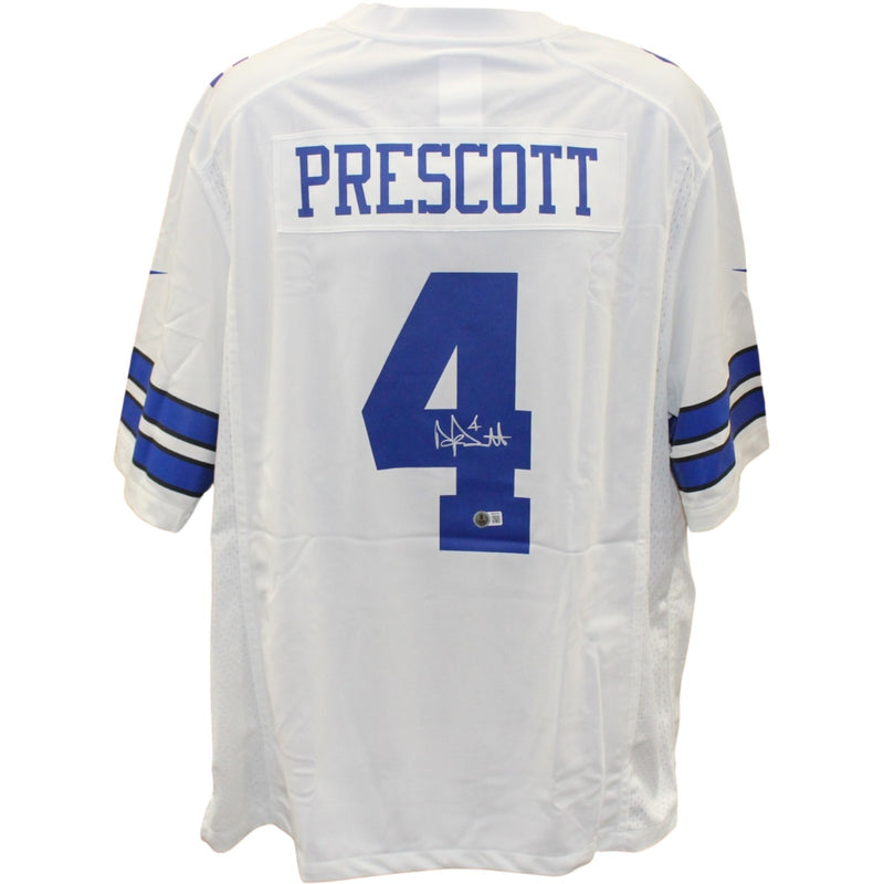 Dak Prescott Autographed Dallas Cowboys Nike Game Jersey (XL)
