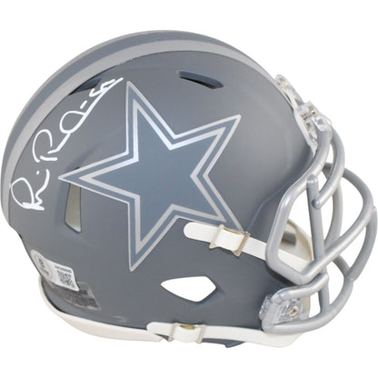 Michael Irvin Dallas Cowboys Autographed Slate Mini Helmet (Beckett COA)