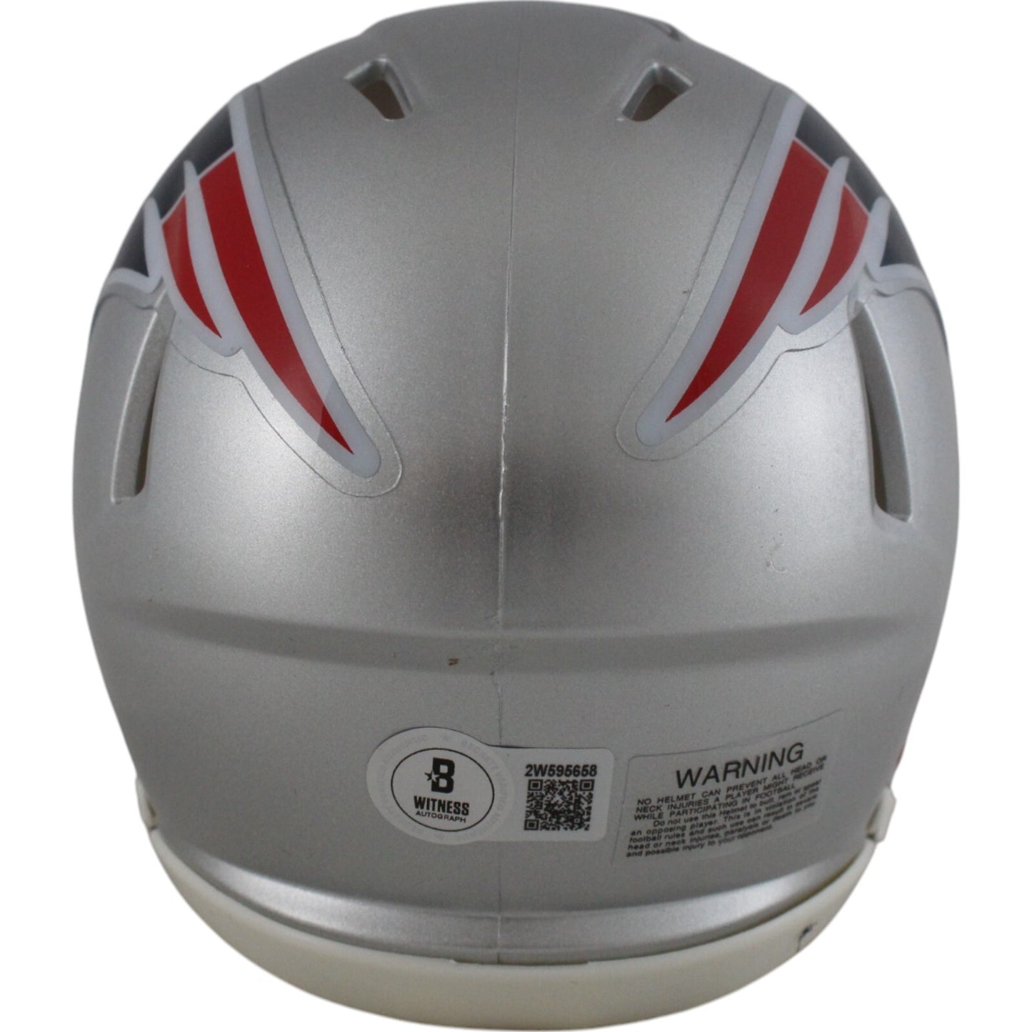 Christian Gonzalez Autographed New England Patriots Speed Mini Helmet