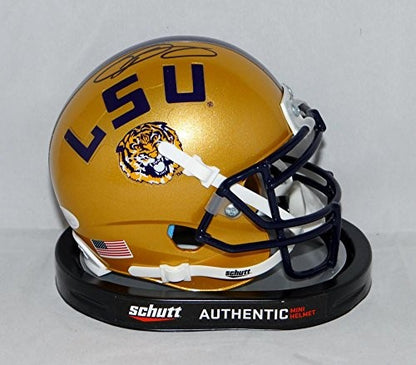Odell Beckham Signed LSU Tigers Gold Mini Helmet