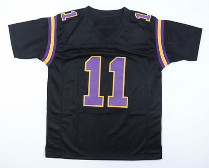 Daunte Culpepper Signed Minnesota Vikings Black Custom Jersey