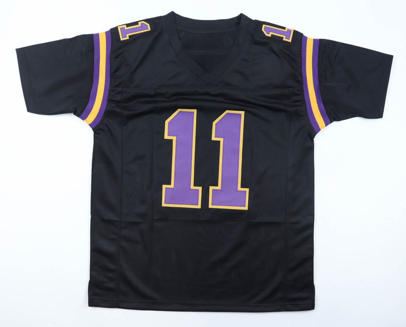 Daunte Culpepper Signed Minnesota Vikings Black Custom Jersey