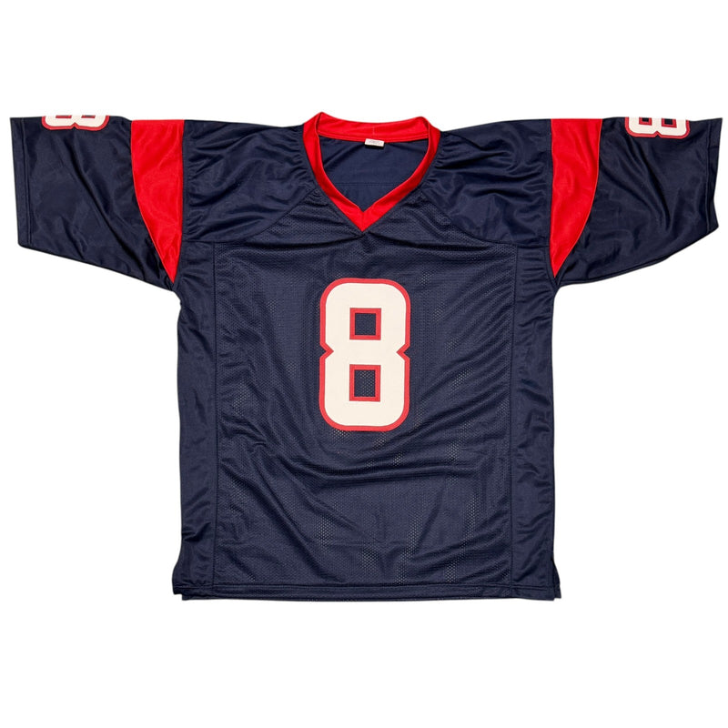 Matt Schaub Signed Houston Texans Custom Football Jersey JSA