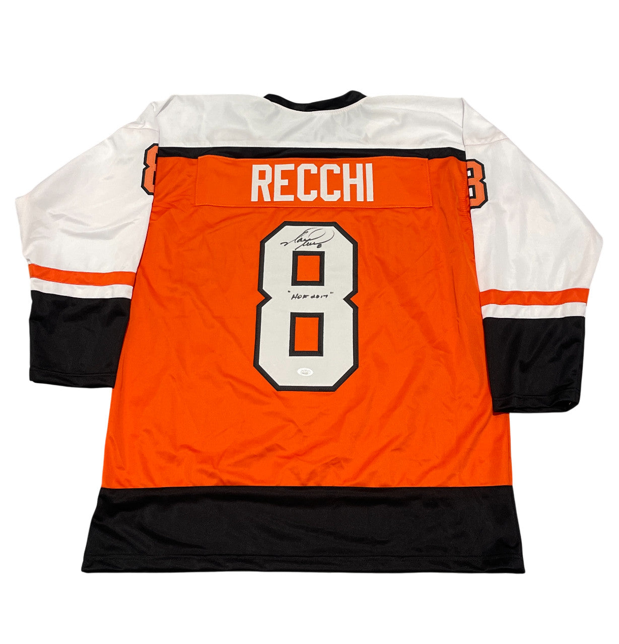 Mark Recchi Signed Philadelphia Flyers Custom Jersey HOF 2017 (JSA)