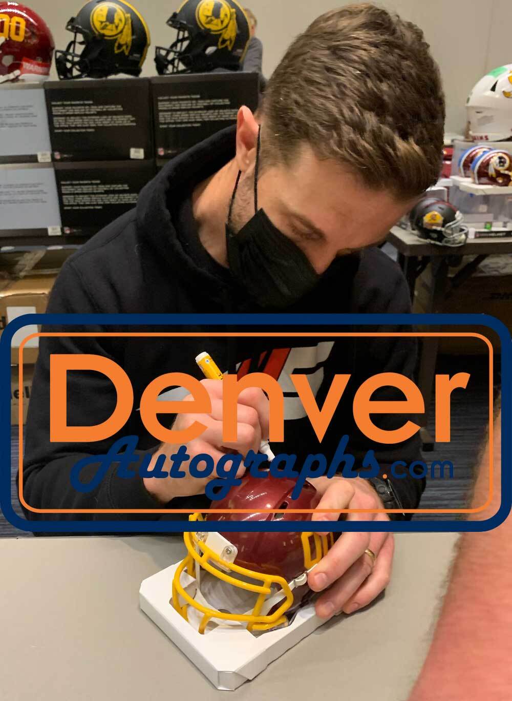 Alex Smith Autographed Washington Football Team 2020 Speed Mini Helmet