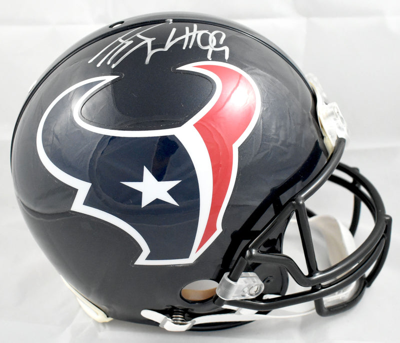 J.J. Watt Signed Houston Texans Full Size VSR4 Authentic Helmet