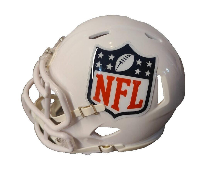 Emmitt Smith Signed NFL Logo Speed Mini Helmet - Prova COA