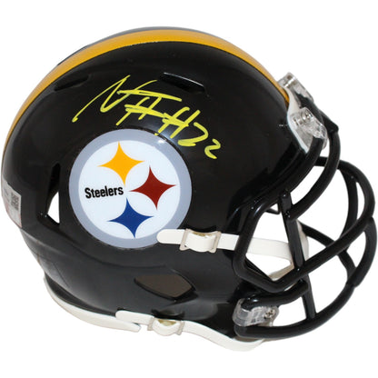 Najee Harris Pittsburgh Steelers Signed Mini Helmet (Fanatics)