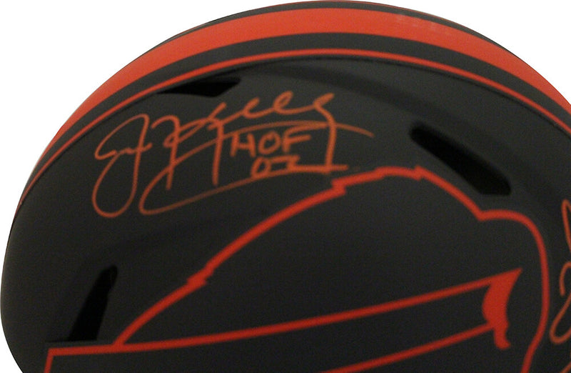 Jim Kelly, Thurman Thomas & Andre Reed Signed Bills Authentic Eclipse Helmet