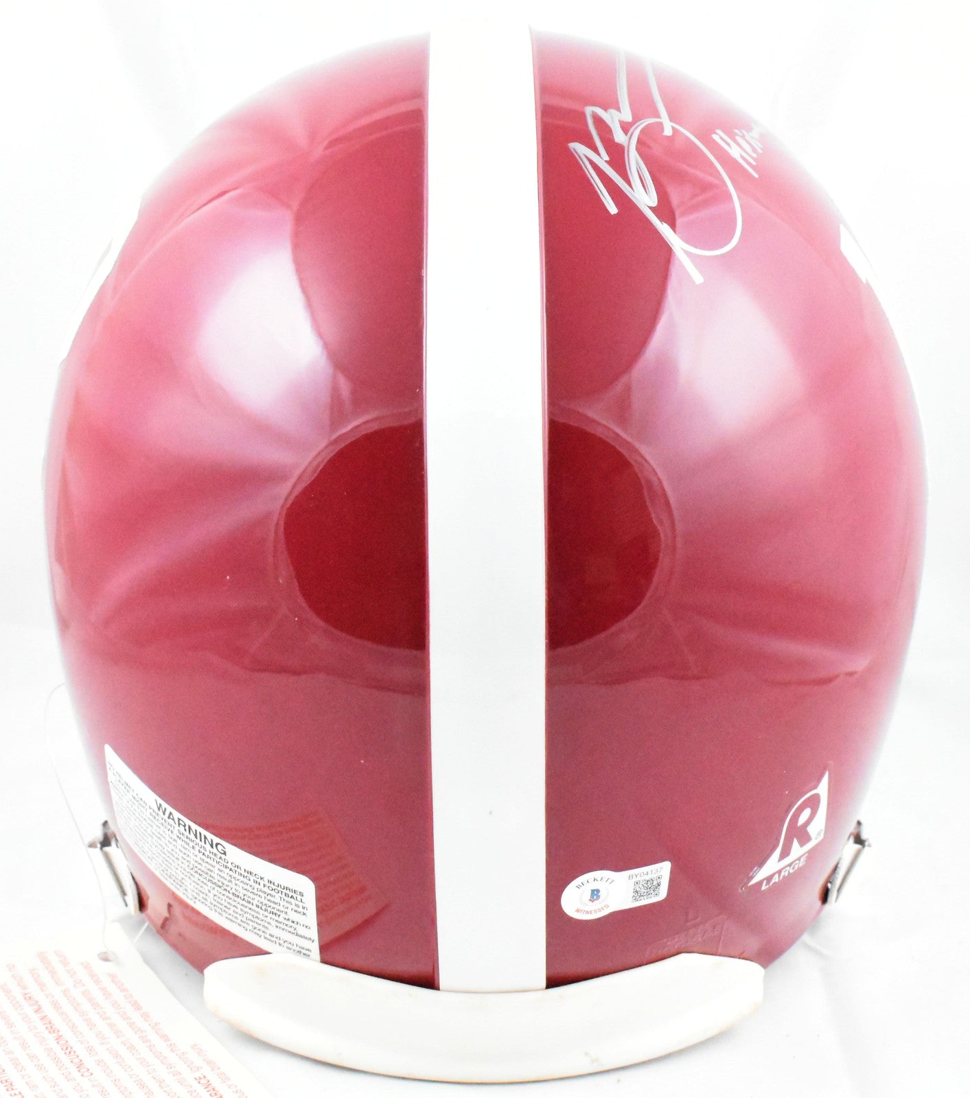 Bryce Young Autographed Alabama Crimson Tide Authentic Helmet - Heisman Inscription