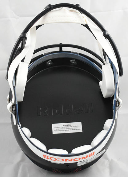 Rod Smith Autographed Denver Broncos Full Size Speed Helmet
