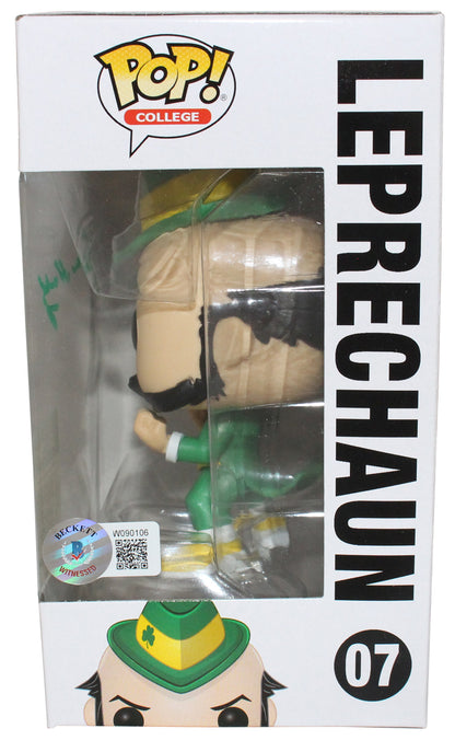 Lou Holtz Signed Notre Dame Fighting Irish Funko Pop! #7 (Beckett)
