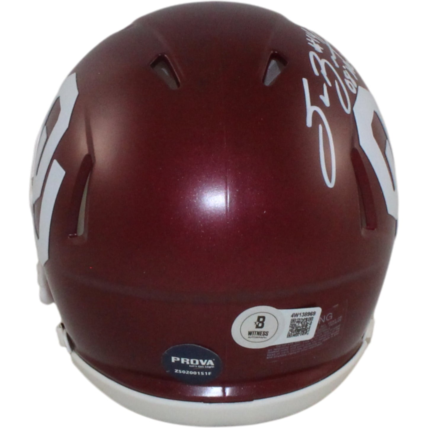 Sam Bradford Autographed Oklahoma Sooners Mini Helmet (2008 Heisman)