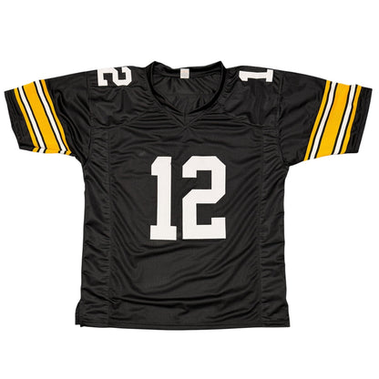 Terry Bradshaw Signed Pittsburgh Steelers Custom Jersey JSA COA