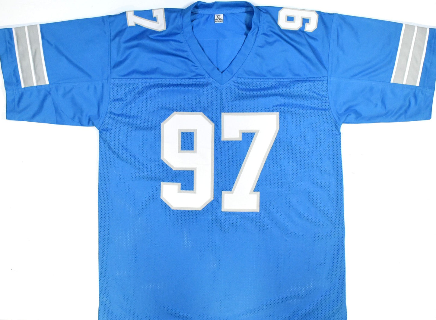 Aidan Hutchinson Signed Detroit Lions Custom Jersey - Blue