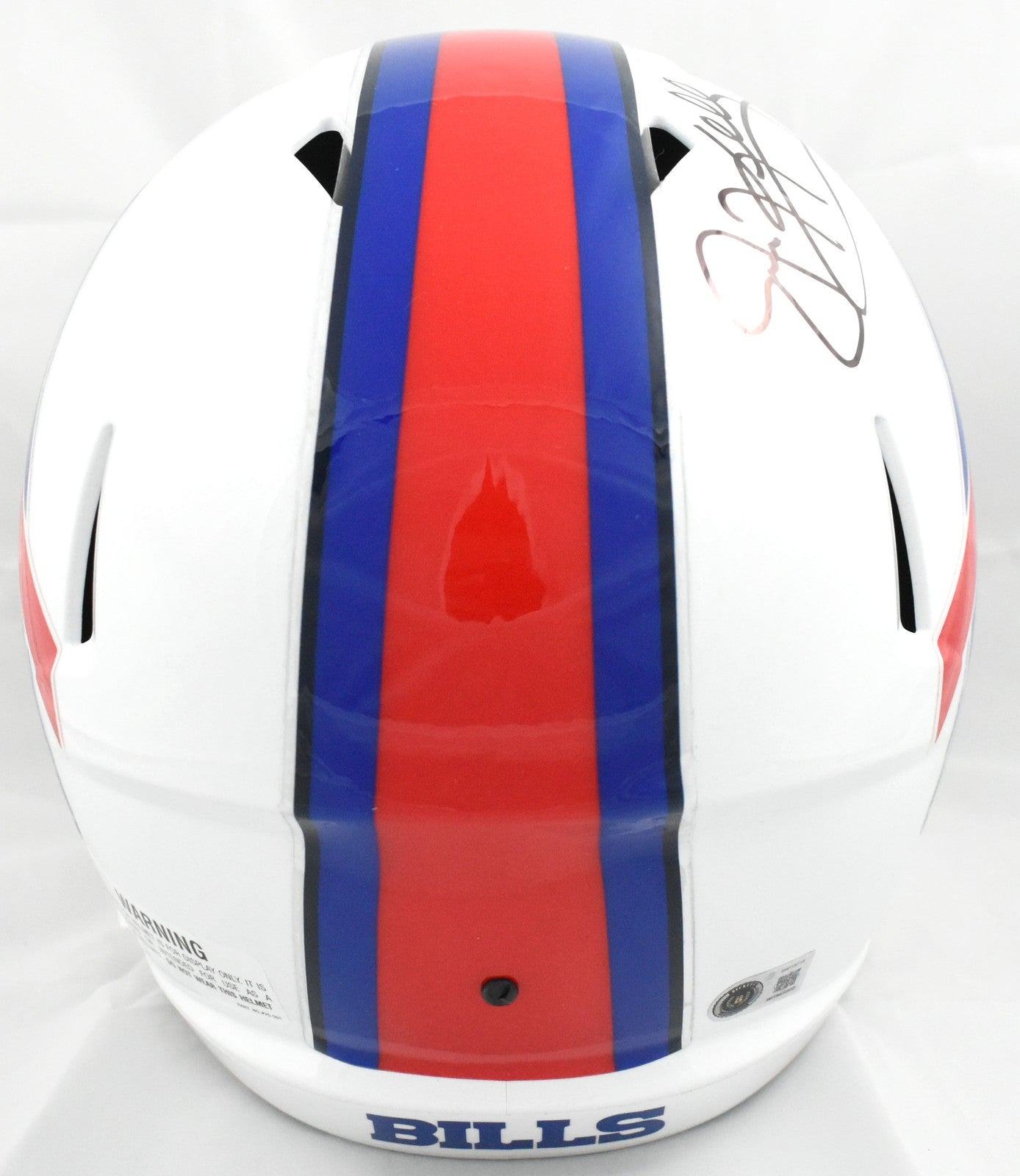 Jim Kelly Autographed Buffalo Bills Full Size Speed Replica Helmet
