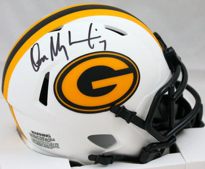Don Majkowski Signed Green Bay Packers Lunar Speed Mini Helmet