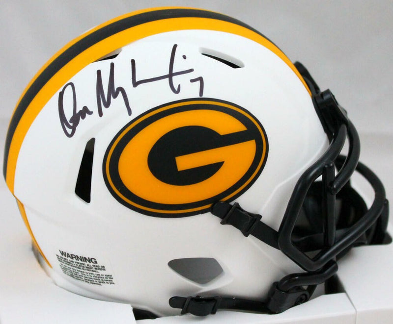 Don Majkowski Signed Green Bay Packers Lunar Speed Mini Helmet