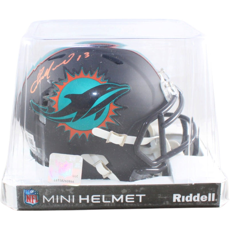 Dan Marino Signed Miami Dolphins Mini Rivalries Helmet